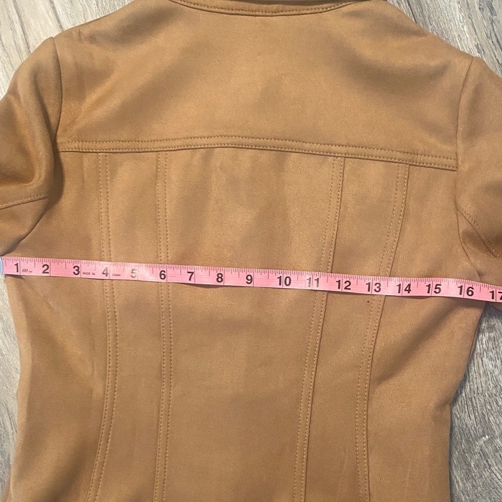 White House Black Market Camel Coat or Dress - Picture 10 of 12